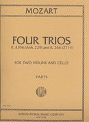 FOUR TRIOS 2Vln Vc Parts
