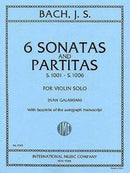 Six Sonatas and Partitas BWV1001-1006 (Galamian校訂）