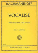 Vocalise op. 34/14 (trumpet and piano)