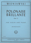 Polonaise brillante no. 2 in A, op. 21