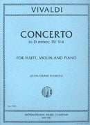 Concerto D min Fl Vln Pft