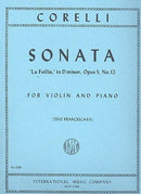 Sonata La Follia op.5/12 (Violin & Piano)