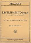 DIVERTIMENTO NO.4 BbMaj Fl Cl