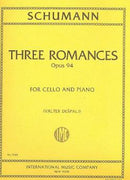 THREE ROMANCES OP94 Vc & Pft