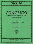 Violin Concerto A minor op.9/5 RV358