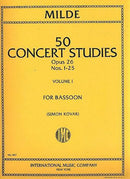 50 Concert Studies op. 26, Vol. 1