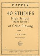 40 Studies - High School of Cello playing, op. 73