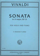 Viola Sonata A major op.2/2 RV31
