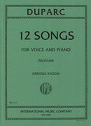 Twelve Songs (Medium voice & Piano)
