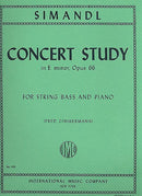 Concert Study E Minor Op.66