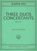3 DUOS CONCERTANTS Op.87
