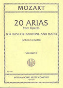 20 Arias, Vol. 2 (Bass)