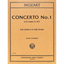 HORN Concerto No 1 K.412 DMaj Hn D Pf