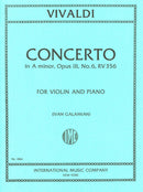 Violin Concerto A minor op.3/6 RV356