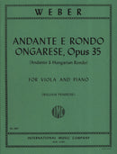 Andante & Rondo Ongarese op.35 (viola and piano)