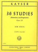 36 Studies op.20 (viola)