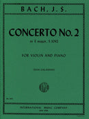 Concerto no. 2 E major, BWV 1042 (Galamian)