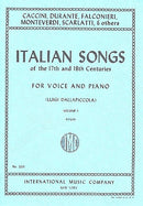 Italian Songs of 17/18th Century (High), Vol. 1