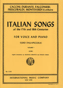 Italian Songs of 17/18th Century (Low), Vol. 1