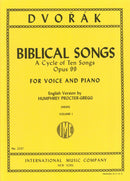 BIBLICAL Songs Op99 I (High Voice) Pf