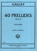 40 Preludes op. 27