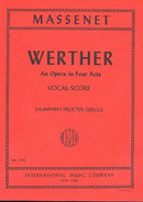 Werther Vocal Score