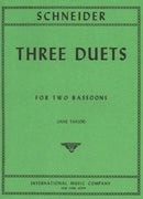 Three Duets (2 Bassoons)