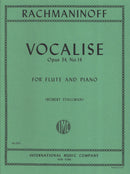 Vocalise op. 34/14 (flute and piano)