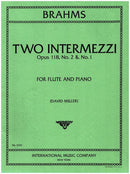 TWO INTERMEZZI Op118/1&2 Fl Pf