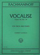 Vocalise op. 34/14 (oboe and piano)