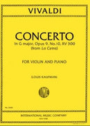 Violin Concerto G major op.9/10 RV300