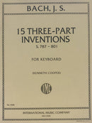 15 Three-Part Inventions BWV787-801