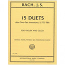 15 Duets BWV772-786