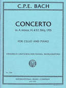 Concerto A minor Wq.170