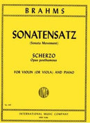 Sonatensatz (Scherzo) op.posth.