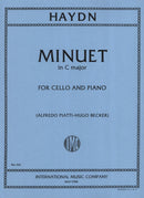 MINUET from Sonata CMaj Vc Pft