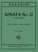 Violin Sonata No.12 E minor op.3