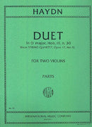 Duet D major Hob.III/30