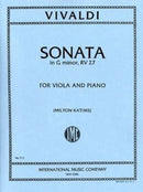 Viola Sonata G minor op.11/1 RV27
