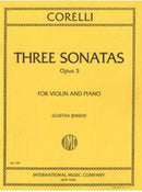 Three Selected Sonatas from Op.5 op.5