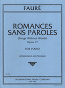 Songs without Words op.17