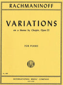 Variations on a theme by Chopin op. 22
