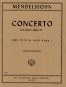 Violin Concerto E minor = ヴァイオリン協奏曲 ホ短調 Op.64（フランチェスカッティ編）