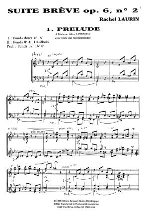 Suite Breve Op. 6, Vol. 2