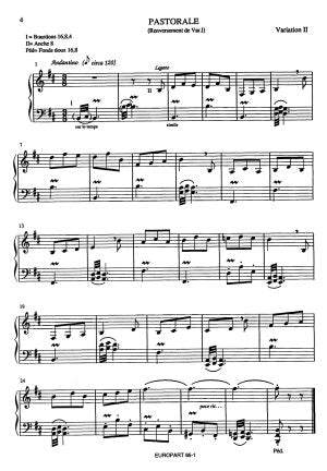 Variations sur un Noël Lorrain, Op. 26