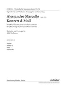 Konzert d-Moll (set of string parts)