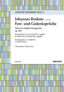 Fest- und Gedenksprüche op. 109, No. 2 Wenn ein starker Gewappneter