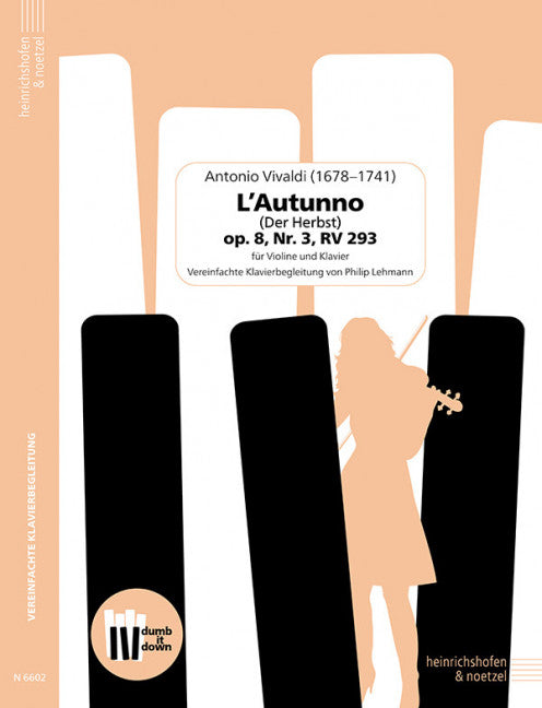 L'Autunno (Der Herbst) op. 8, Nr. 3 RV 293 (Violin and piano)