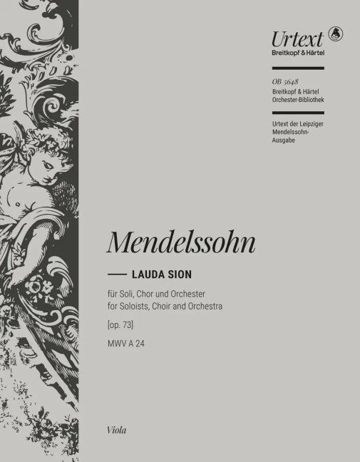 Lauda Sion op. 73 MWV A 24 (Viola part)