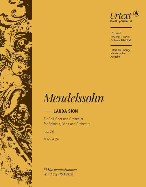 Lauda Sion op. 73 MWV A 24 (Wind parts)
